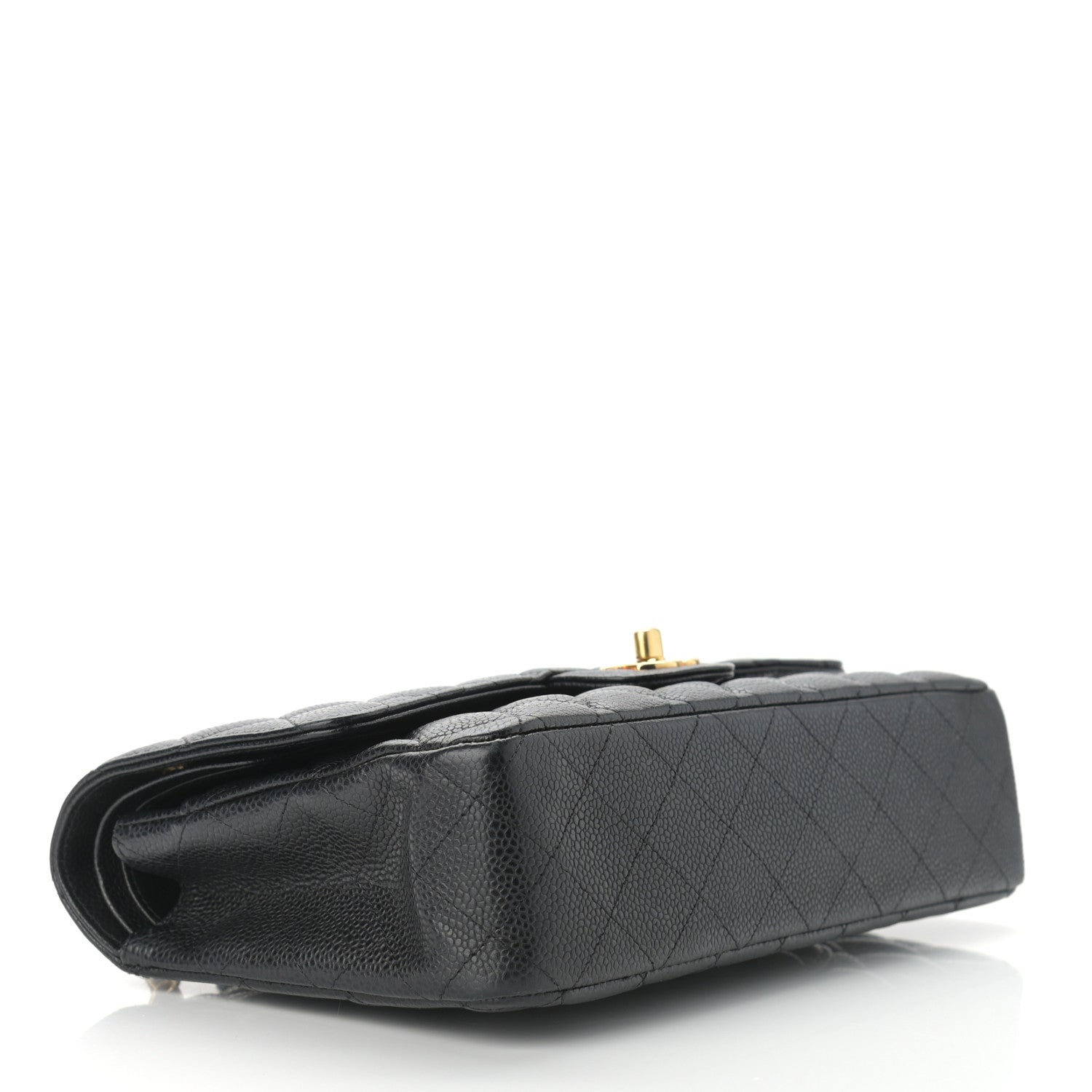 Chanel Caviar Quilted Medium Double Flap Black 4 of 10