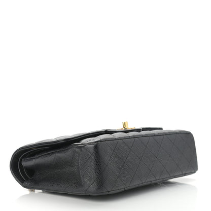 Chanel Caviar Quilted Medium Double Flap Black 4 of 10