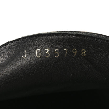 Chanel Lambskin Pearl CC Mules 38 Black 6 of 9