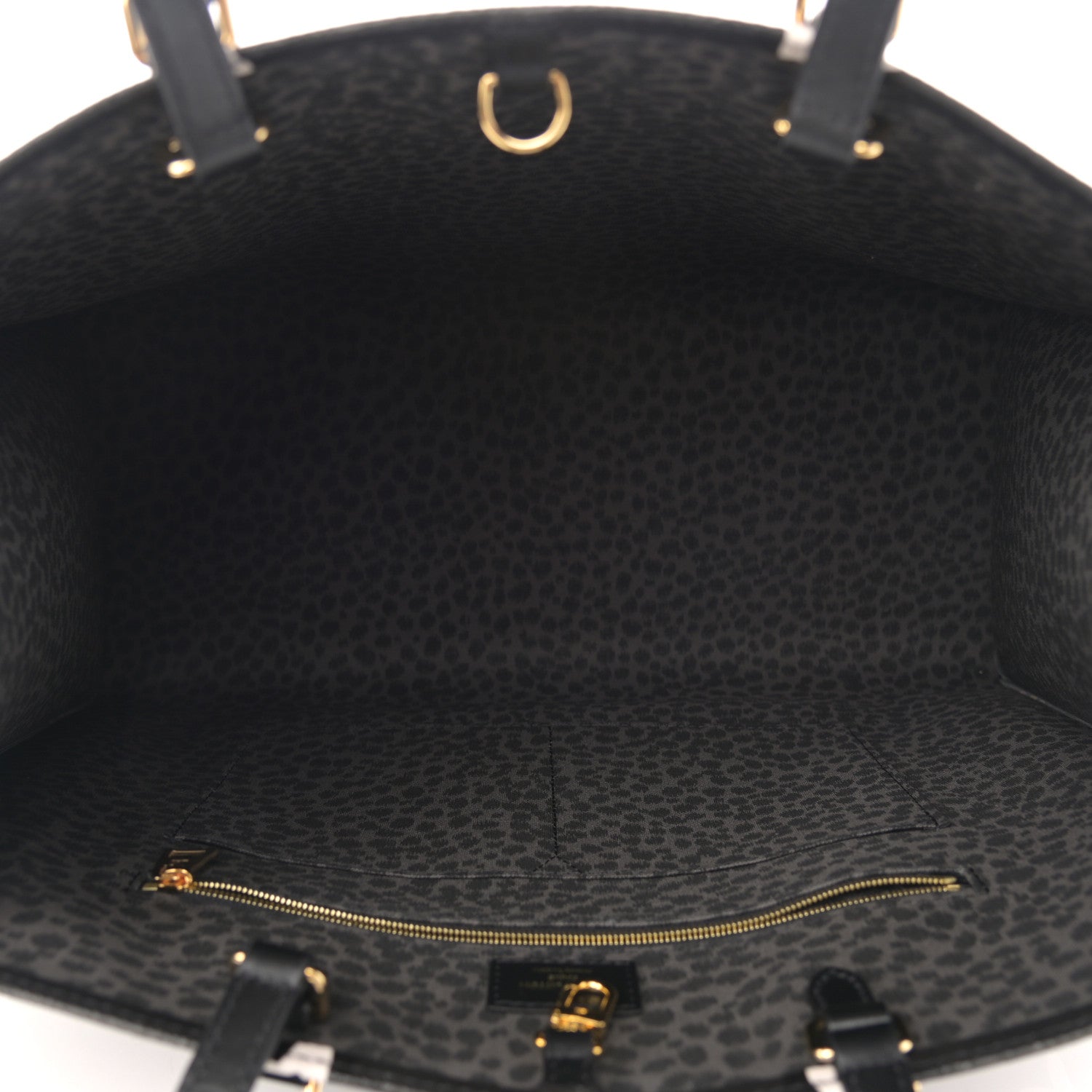 Louis Vuitton Monogram Giant Wild At Heart Onthego GM Black 5 of 10