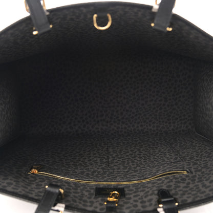 Louis Vuitton Monogram Giant Wild At Heart Onthego GM Black 5 of 10