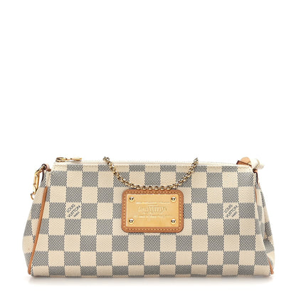 Louis Vuitton Damier Azur Eva Clutch 1 of 8