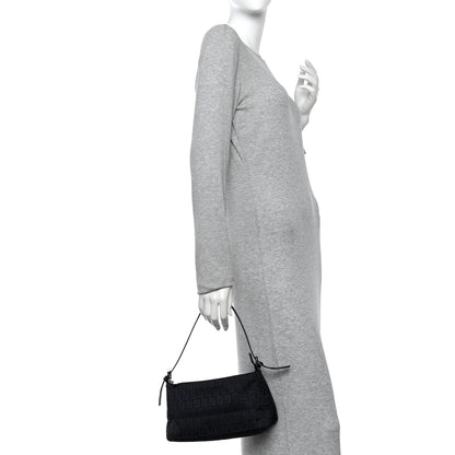 Fendi Zucchino Pochette Black 2 of 13