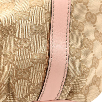 Gucci Monogram Small Gold D Ring Tote Pink 26 of 28
