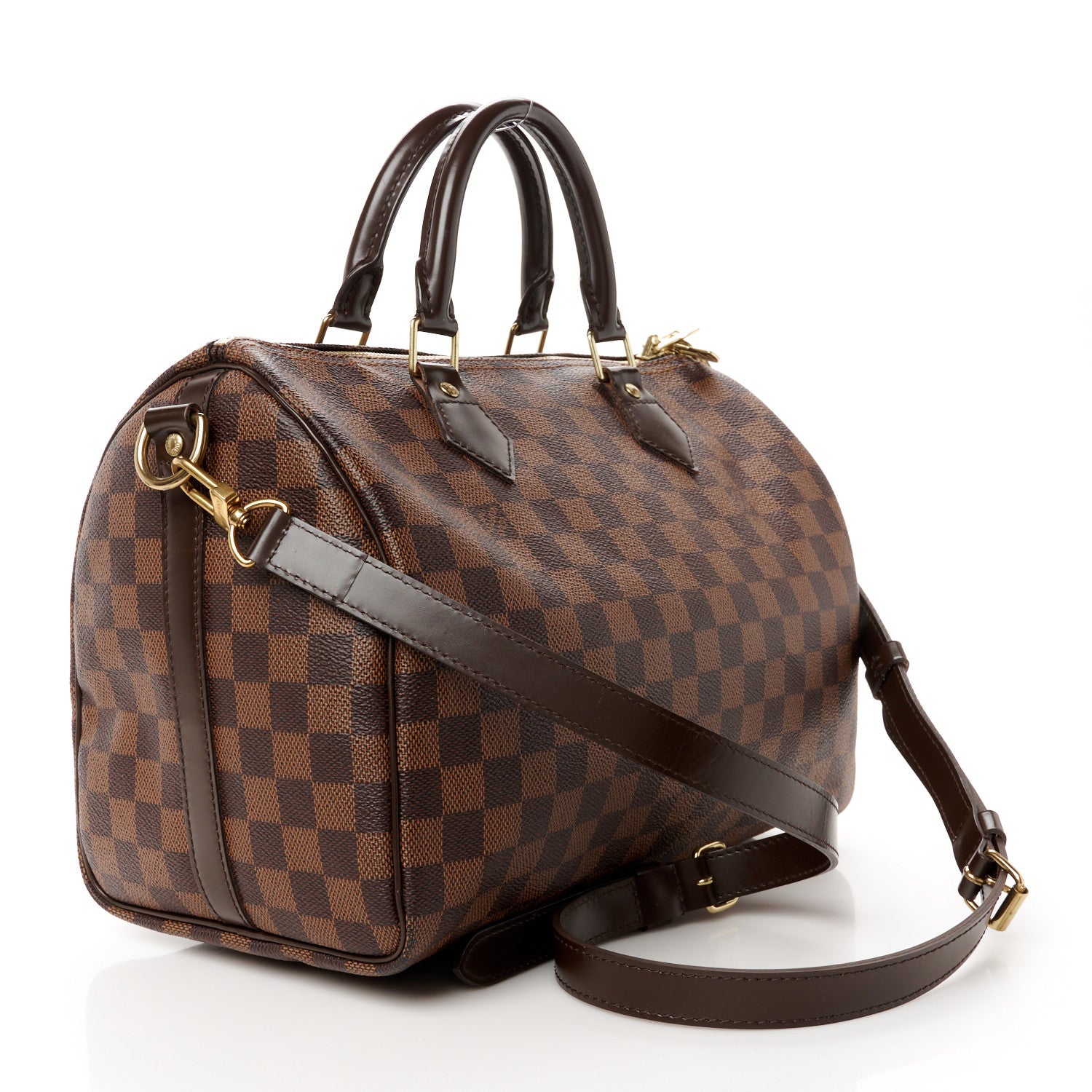 Louis Vuitton Damier Ebene Speedy Bandouliere 30 3 of 12