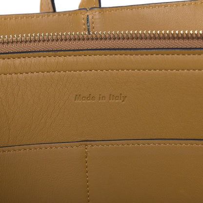Celine Supple Natural Calfskin Medium Tri-Fold Bag Blonde 9 of 10