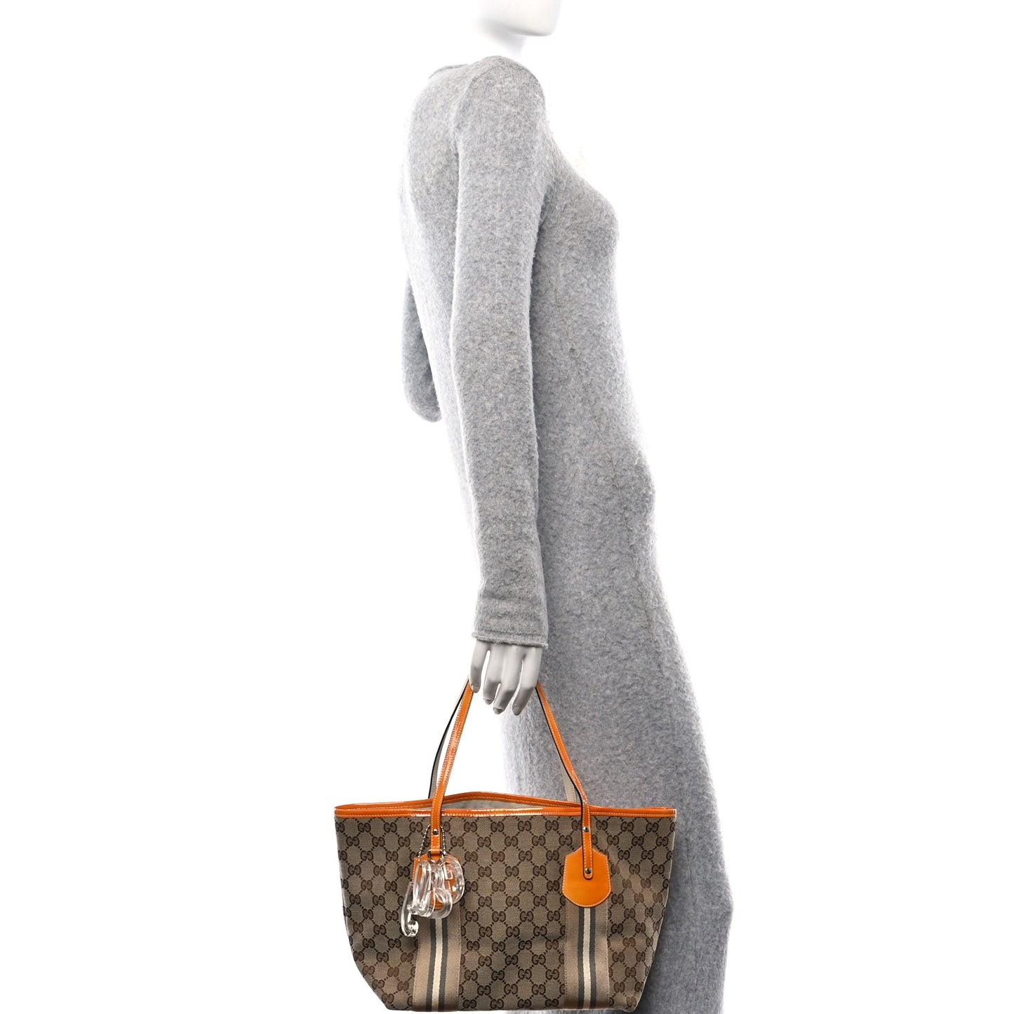 Monogram Web Medium Jolie Tote Yellow