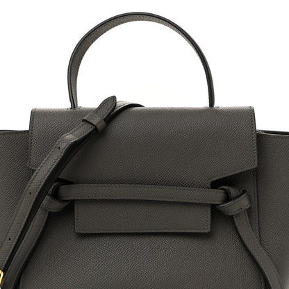 Celine Grained Calfskin Nano Belt Bag Grey 15 of 25