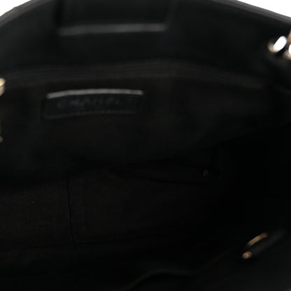 Chanel Caviar Quilted Petit Shopping Tote PST Black 5 of 15