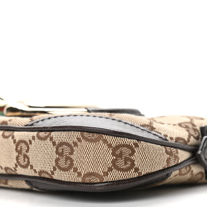 Gucci Monogram Hasler Pochette Brown 10 of 11
