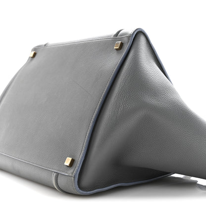 Celine Baby Grained Calfskin Medium Phantom Luggage Kohl 11 of 17