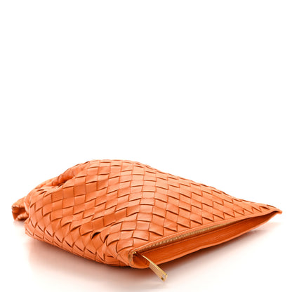 Bottega Veneta Nappa Intrecciato BV Twist Orange 4 of 12