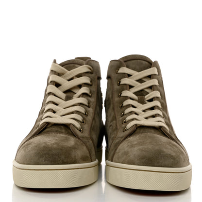 Christian Louboutin Suede Louis Orlato Sneakers 40 Green 2 of 10