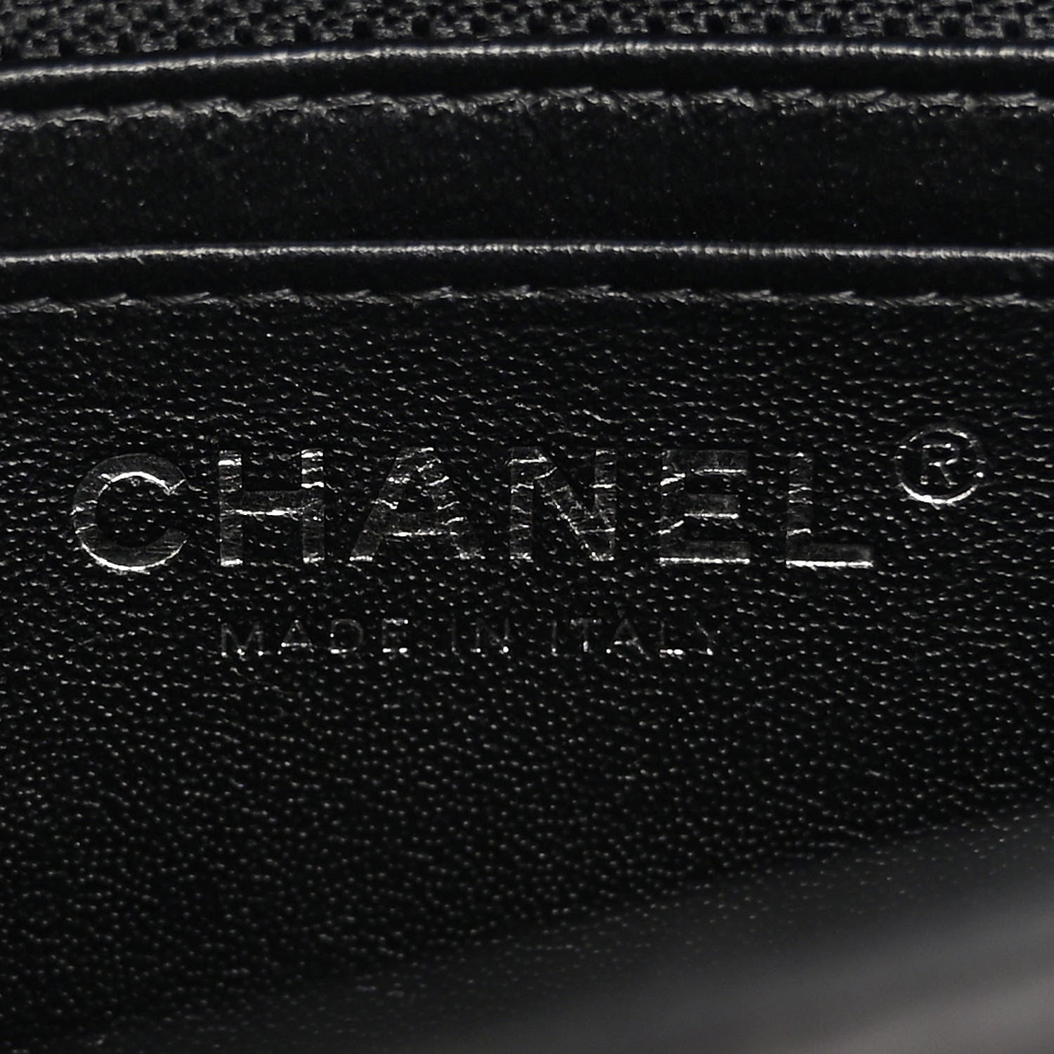 Chanel Lambskin Quilted Mini Rectangular Flap Black 6 of 10