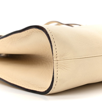 Gucci Calfskin Bamboo Top Handle Hobo Ivory 10 of 17