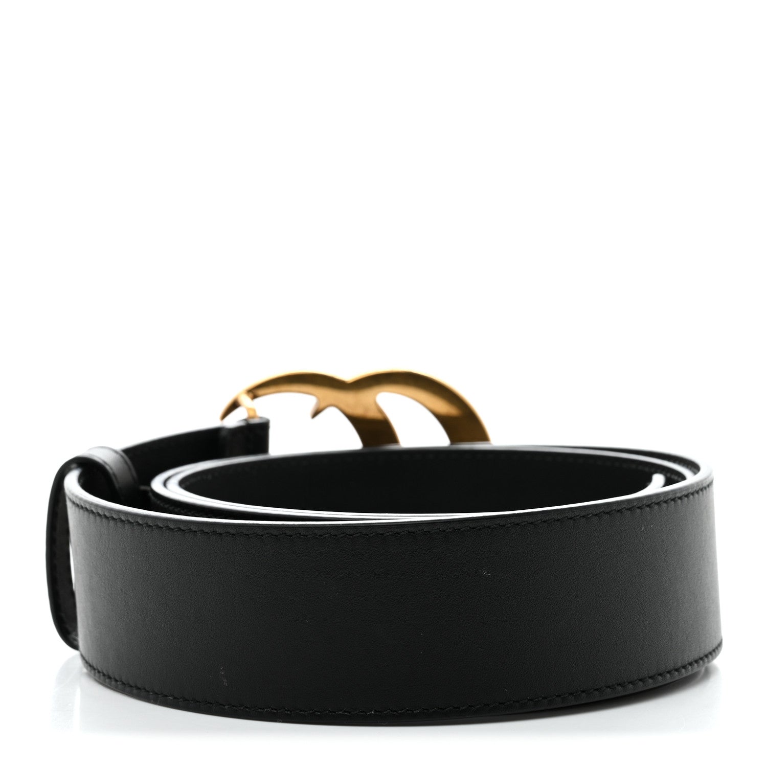 Gucci Calfskin Double G 40mm Belt 90 36 Black 2 of 5