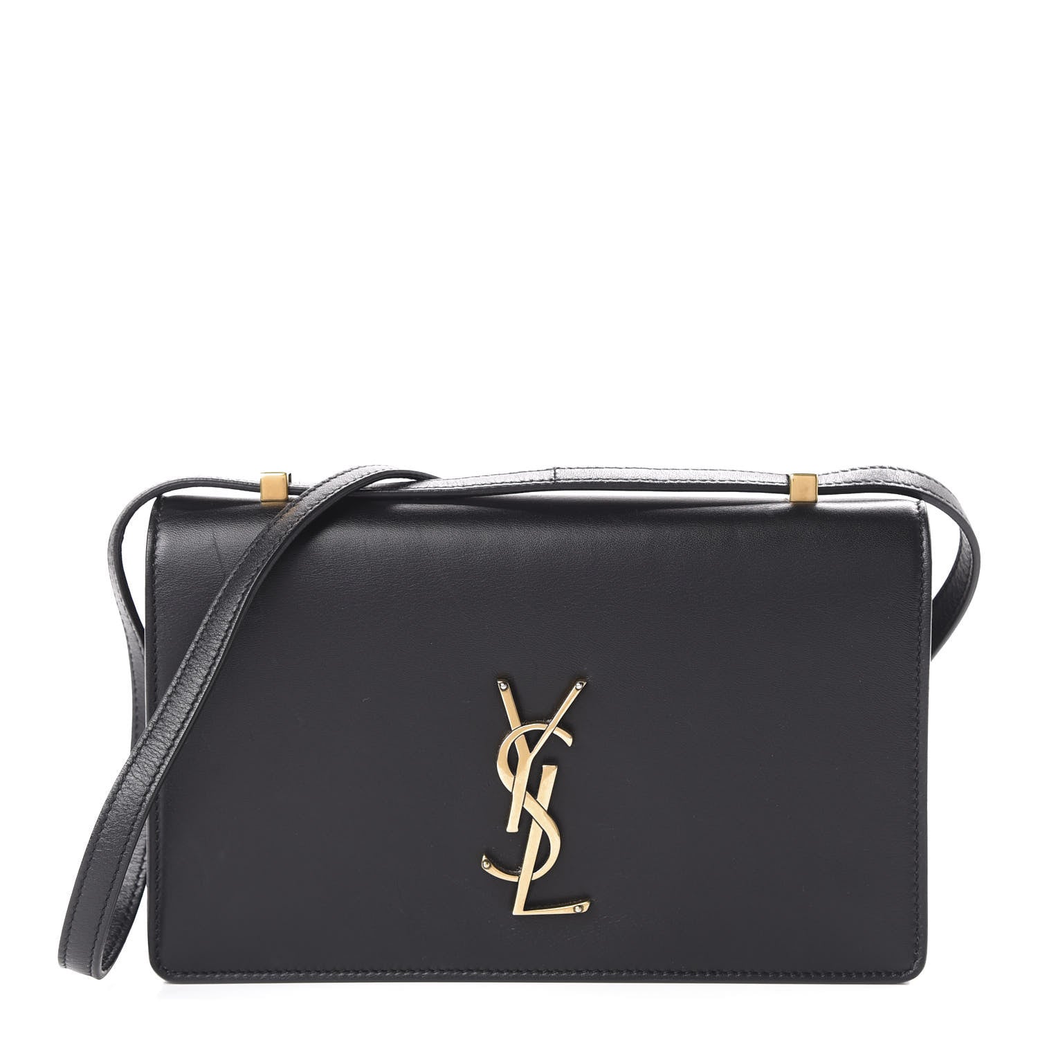 Saint Laurent Calfskin Monogram Small Dylan Shoulder Bag Black 1 of 9