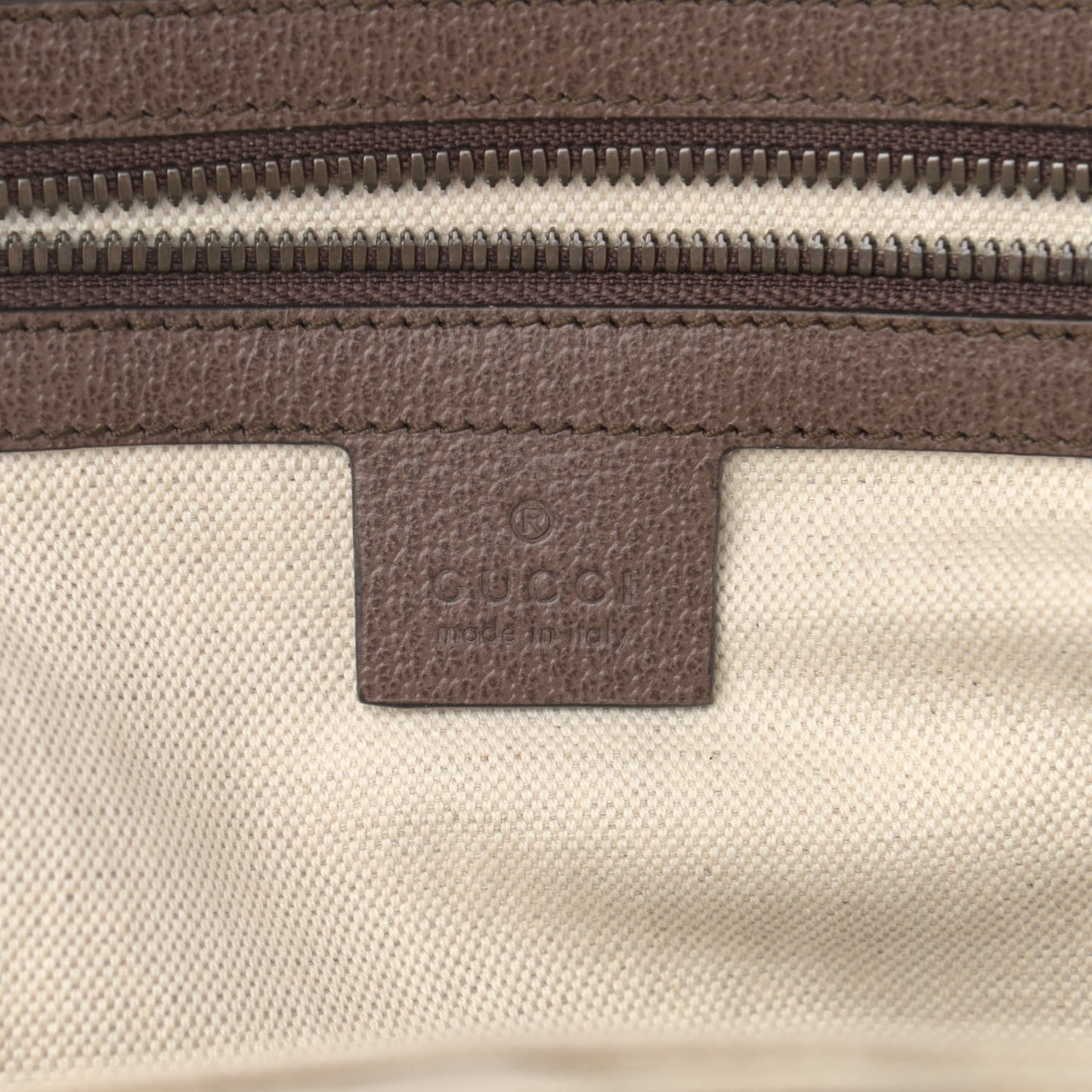 GG Supreme Monogram Calfskin Web Small Ophidia Day Backpack Beige Ebony New Acero