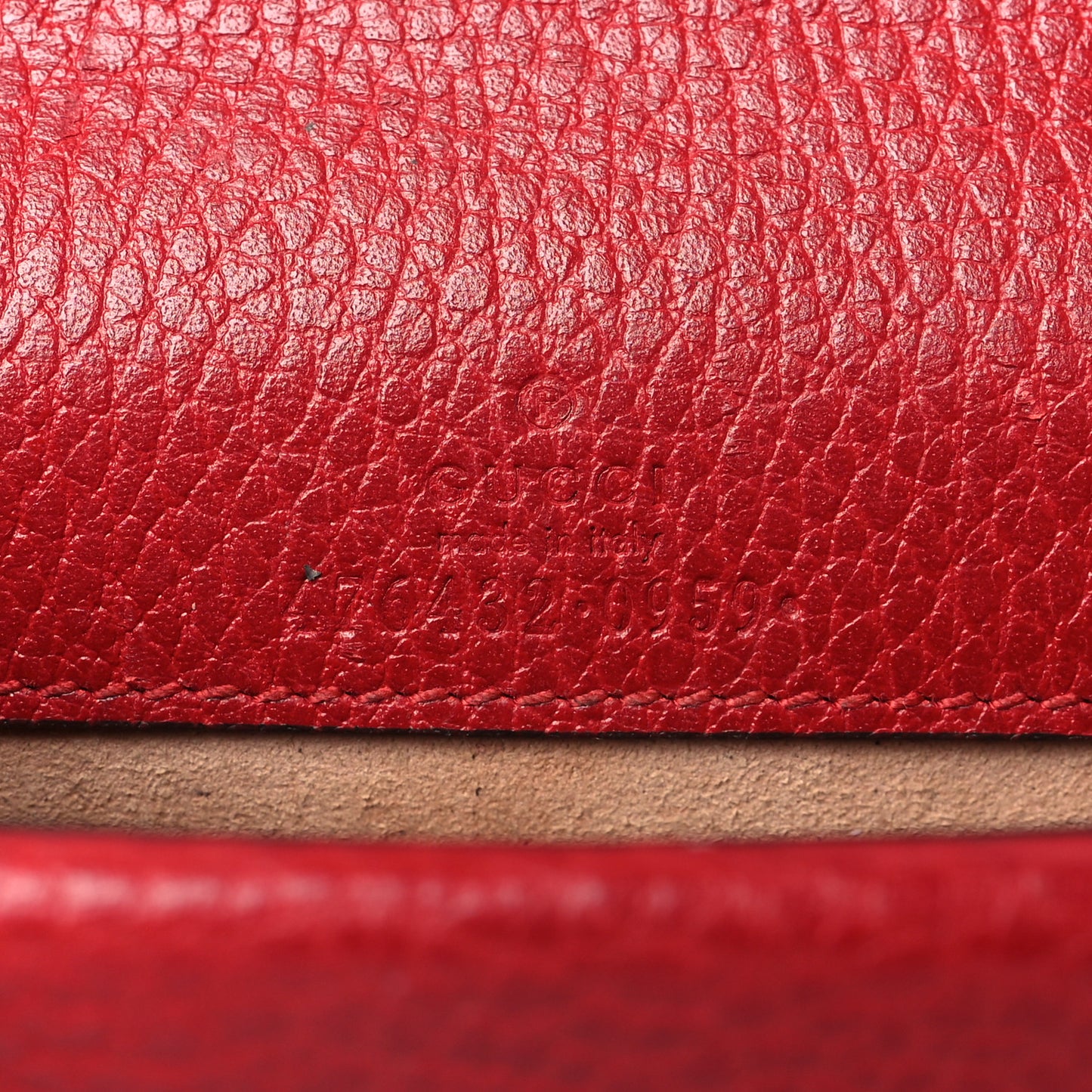 Calfskin Super Mini Dionysus Shoulder Bag Hibiscus Red