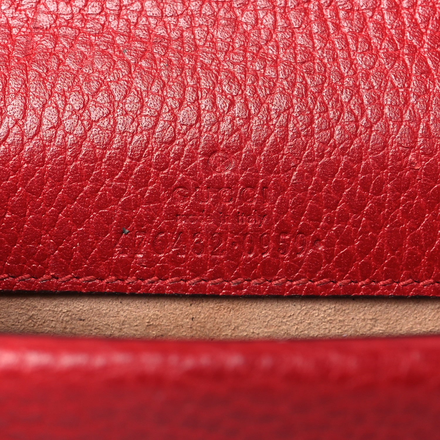 Gucci Calfskin Super Mini Dionysus Shoulder Bag Hibiscus Red 6 of 11