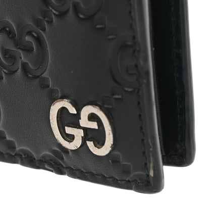 Gucci Guccissima Signature Dorian Bi-Fold Wallet Black 10 of 10