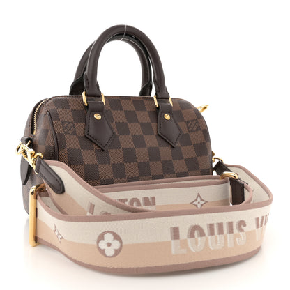 Louis Vuitton Damier Ebene Speedy Bandouliere 20 3 of 10