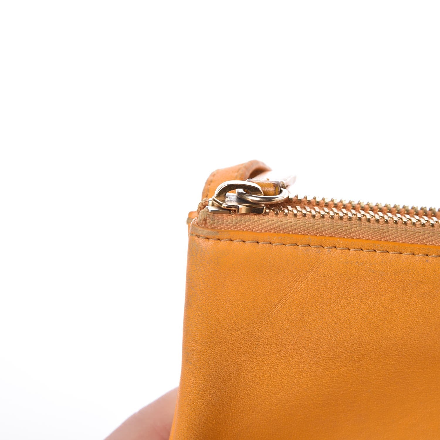 Celine Lambskin Small Trio Crossbody Bag Sunflower 15 of 24