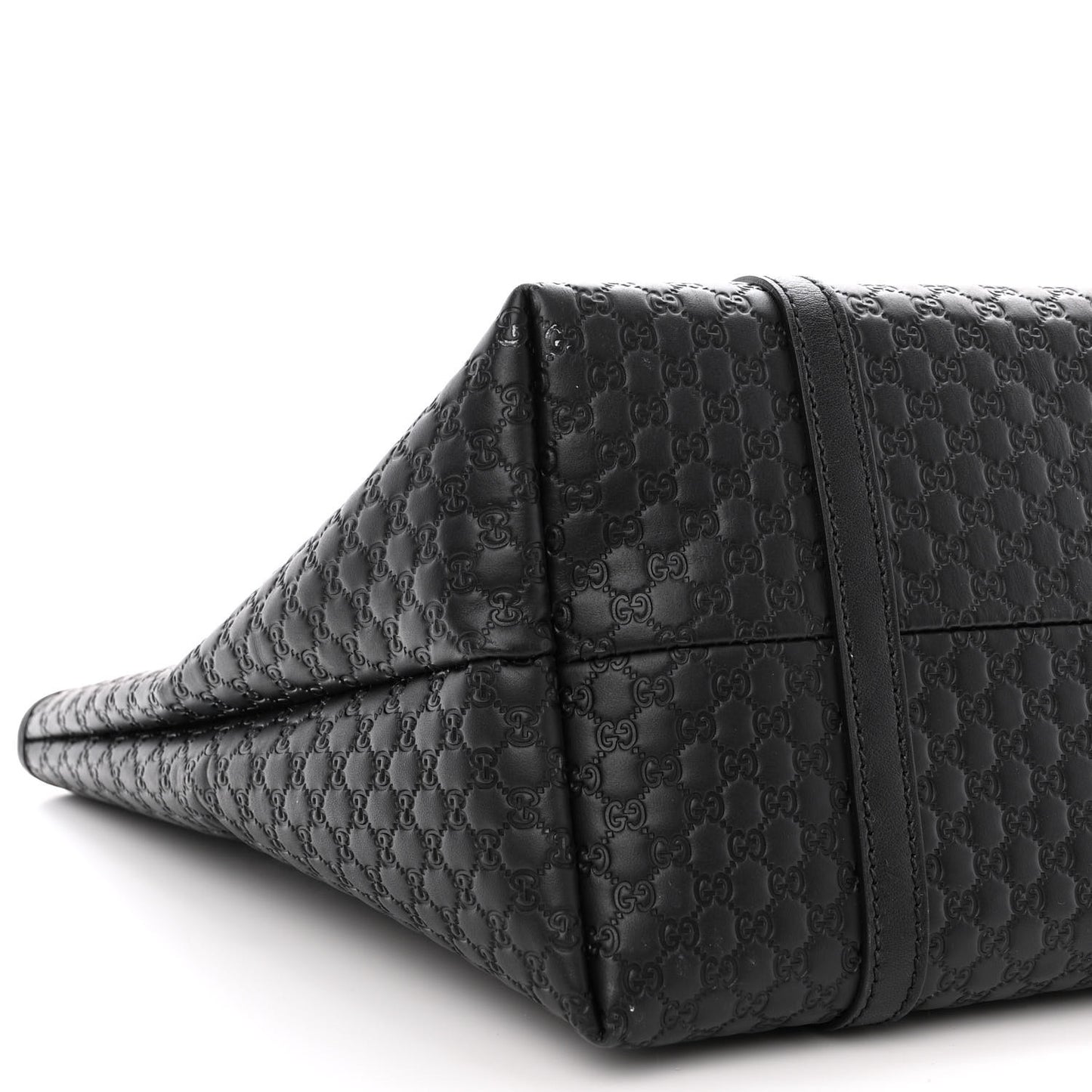 Microguccissima Medium Joy Tote Black