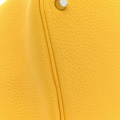 Hermes Taurillon Clemence Picotin Lock 18 PM Jaune De Naples 10 of 11