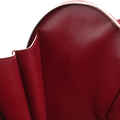 Alaia Patent Calfskin Le Coeur Bag Garnet Red 10 of 11