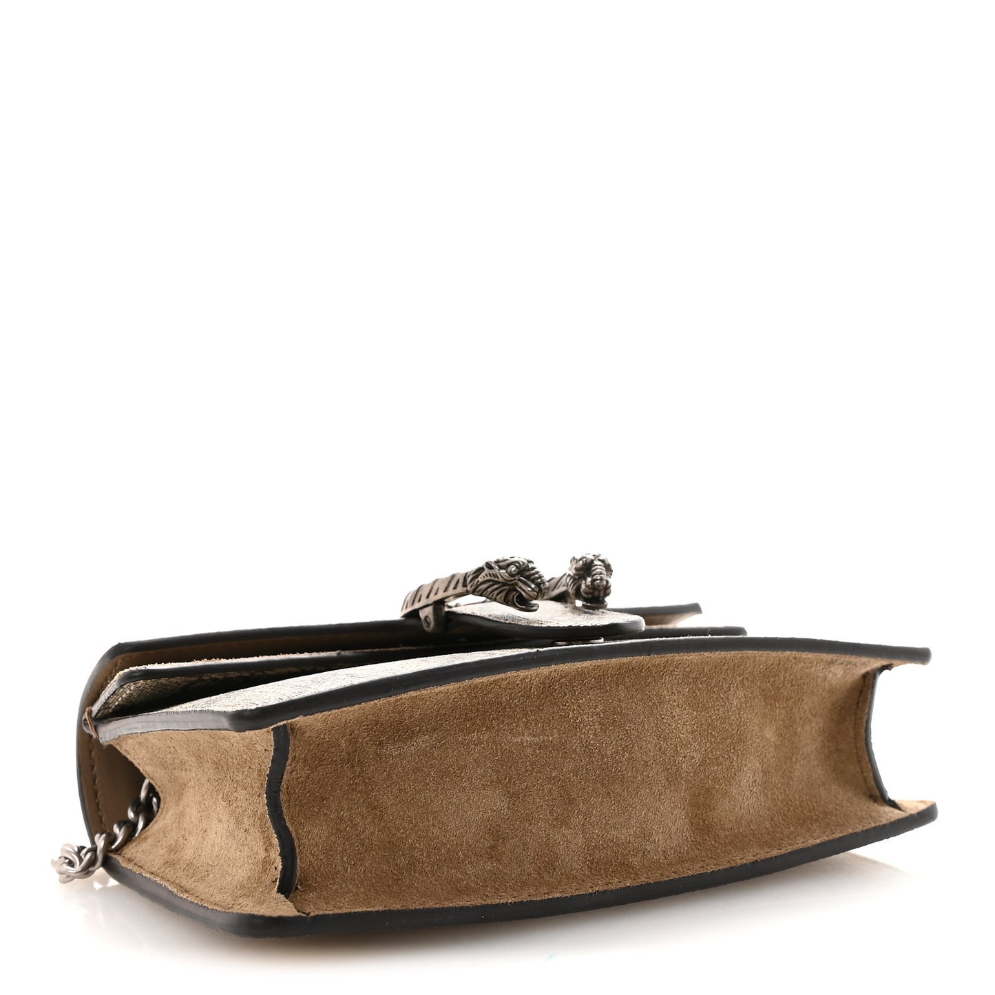GG Supreme Monogram Super Mini Dionysus Shoulder Bag Taupe