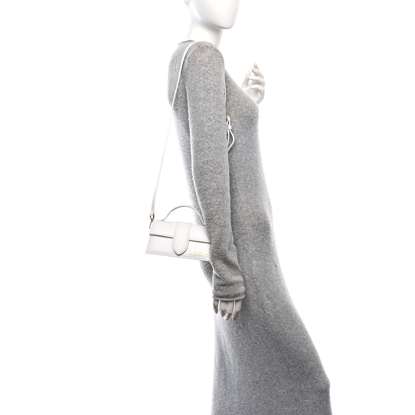 Smooth Calfskin Le Bambino White