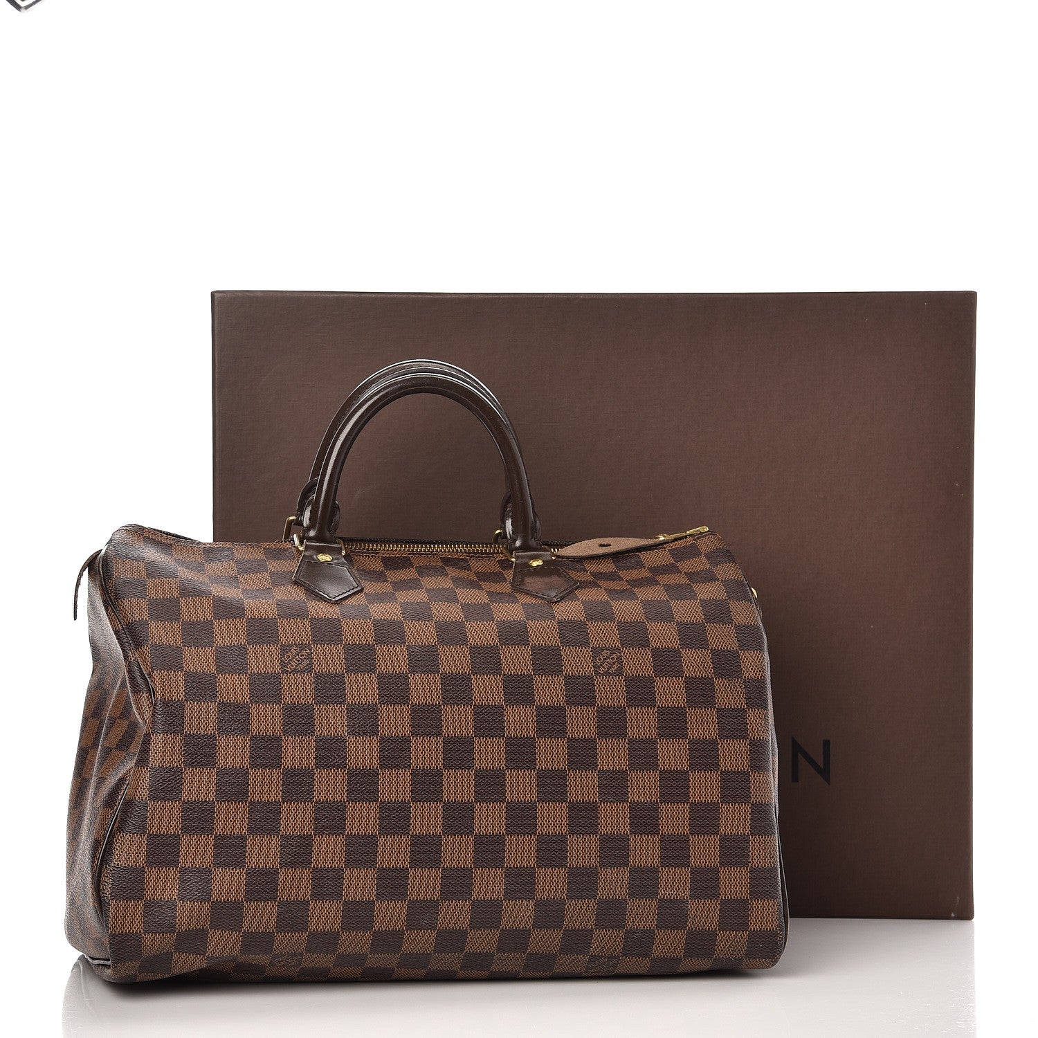 Louis Vuitton Damier Ebene Speedy 35 15 of 15