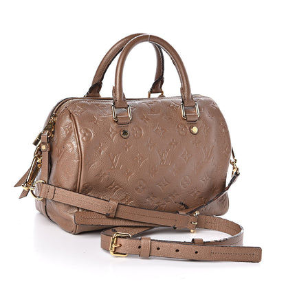 Louis Vuitton Empreinte Speedy Bandouliere 25 Bronze 3 of 22