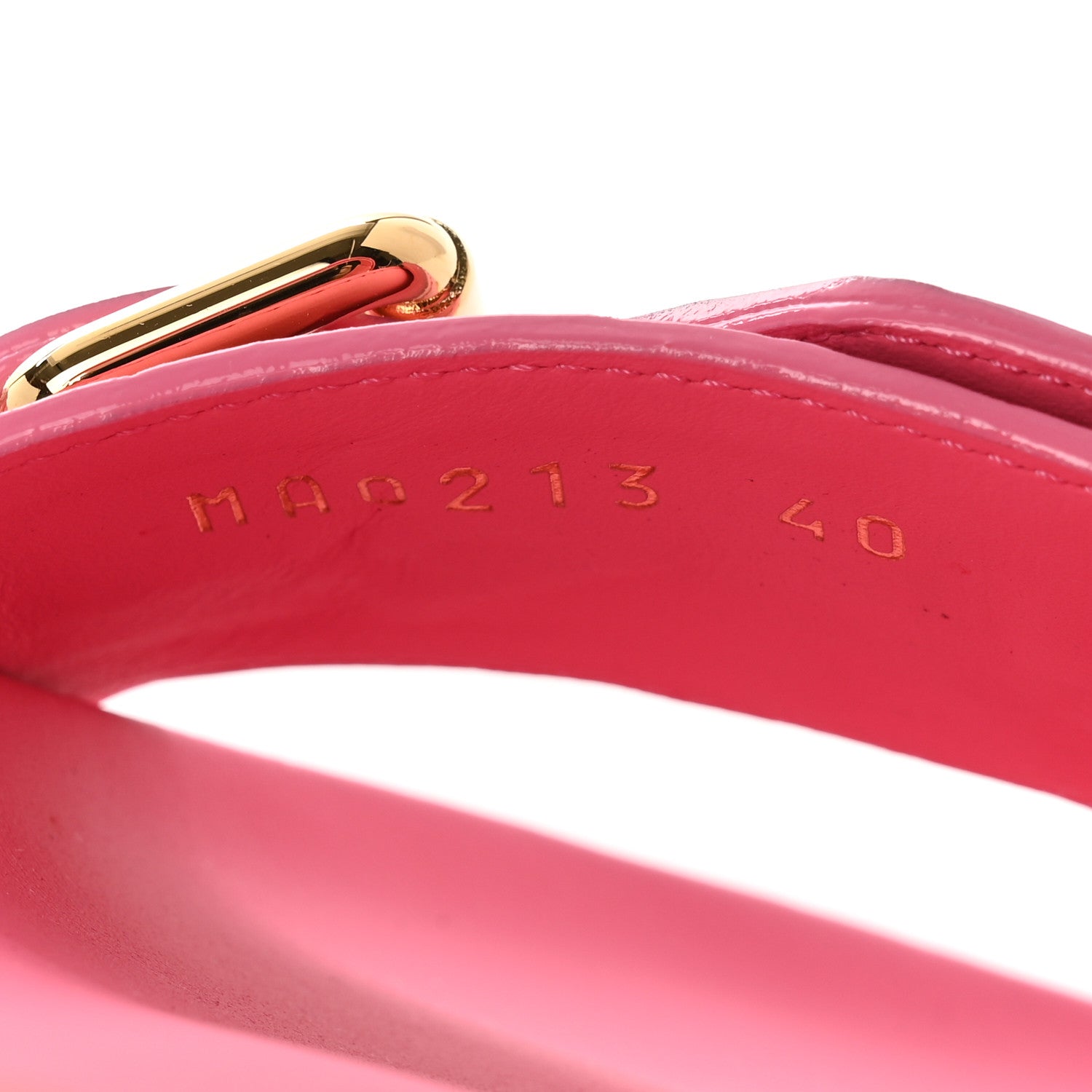 Louis Vuitton Calfskin Monogram Embossed Bom Dia Flat Mule Sandals 40 Pink 7 of 9