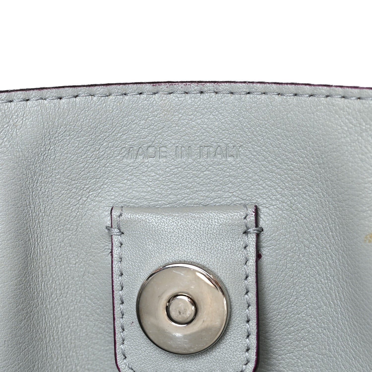 Christian Dior Bullcalf Large Diorissimo Bag Toxic Purple 9 of 12