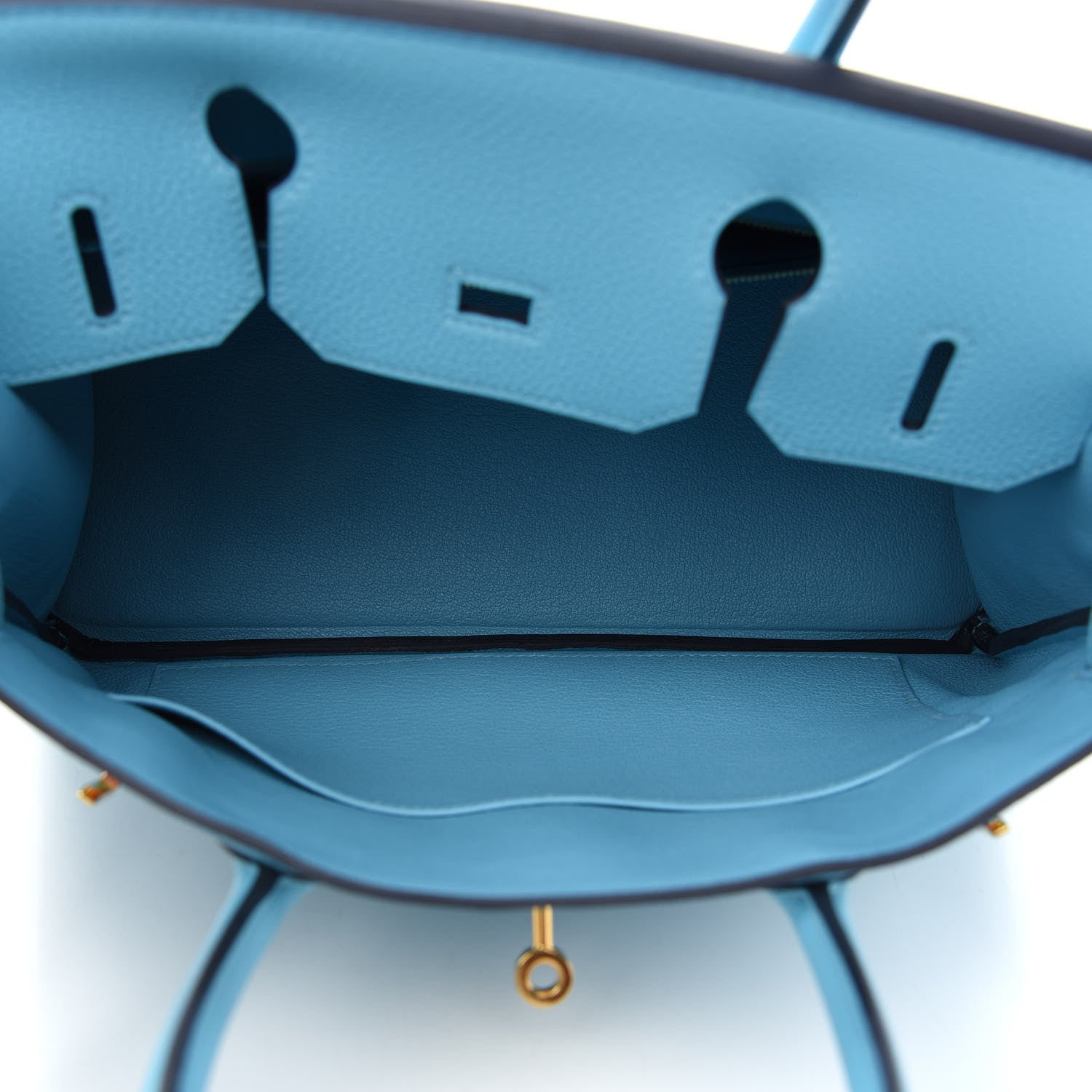Hermes Togo Birkin 30 Blue Du Nord 5 of 10