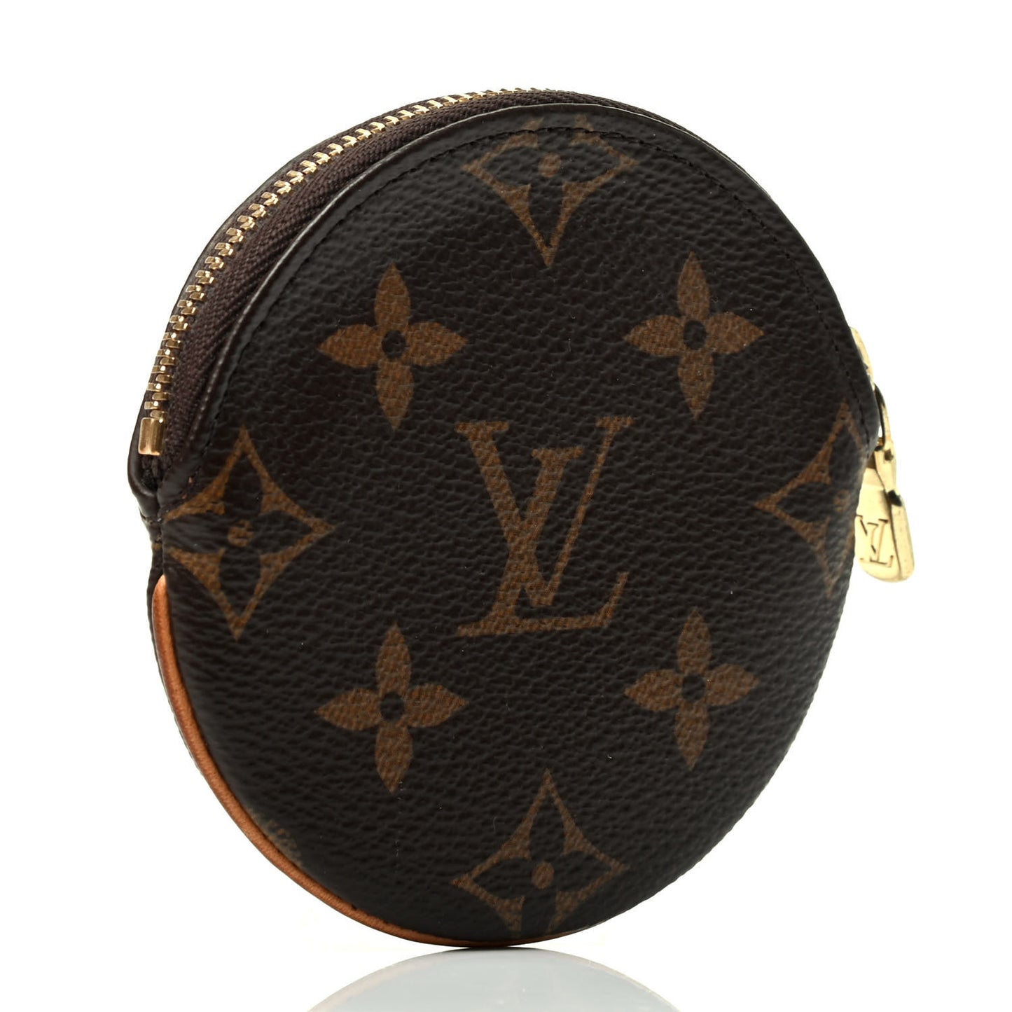 Monogram Round Coin Purse