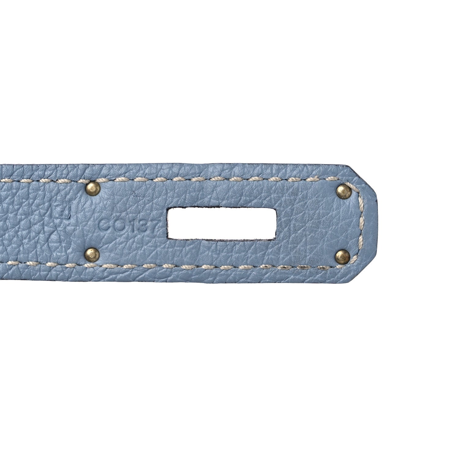 Hermes Togo BIRKIN 35 Bleu Lin 7 of 14