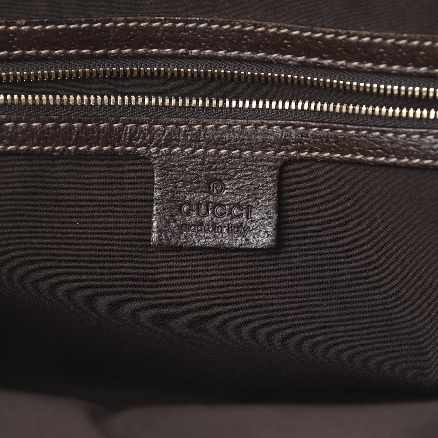 Monogram Bamboo Boston Dark Brown