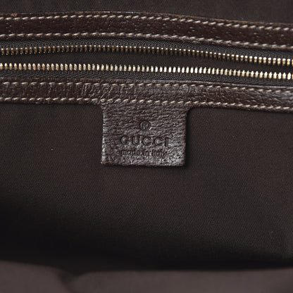 Gucci Monogram Bamboo Boston Dark Brown 6 of 13