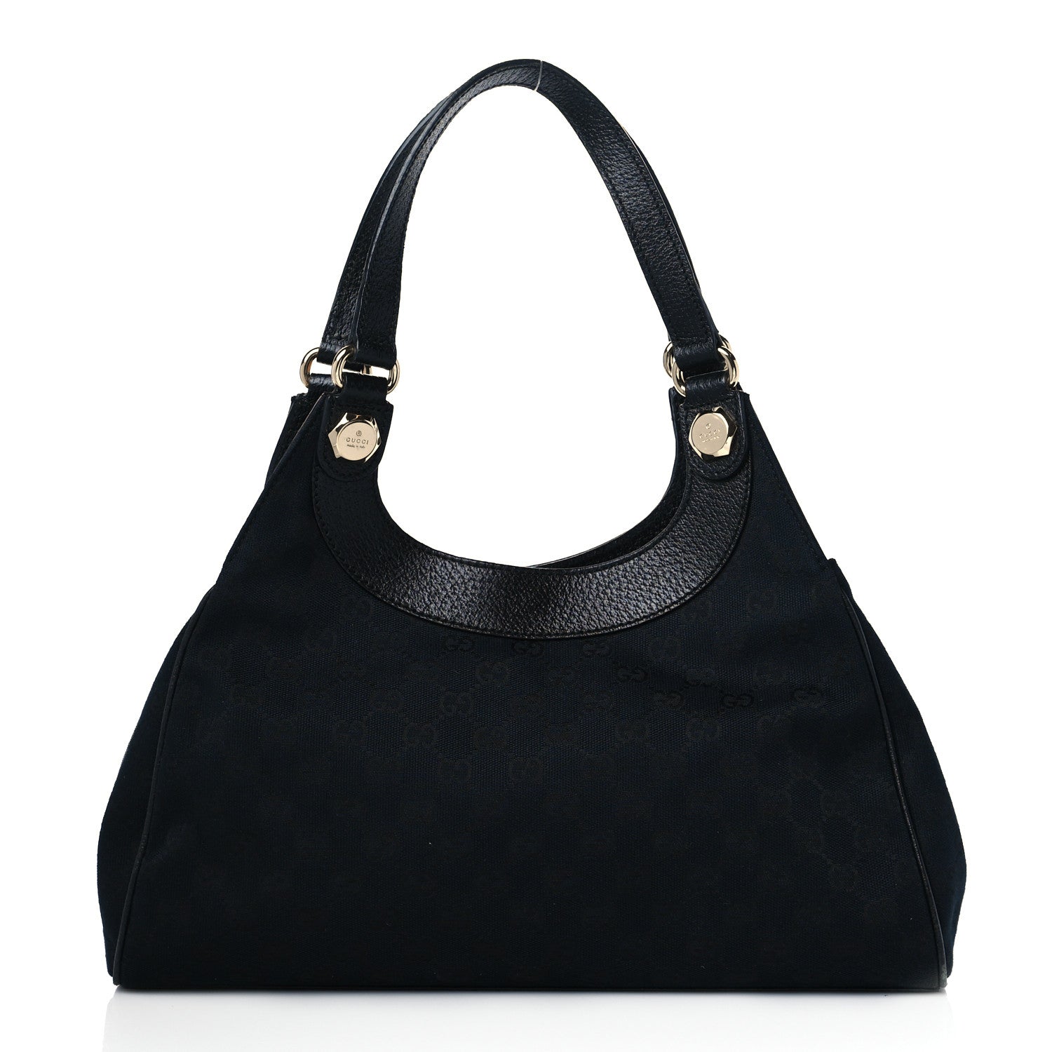 Gucci Monogram Medium Charmy Shoulder Bag Black 1 of 12