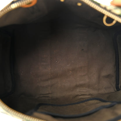 Louis Vuitton Monogram Camouflage Speedy 35 5 of 11