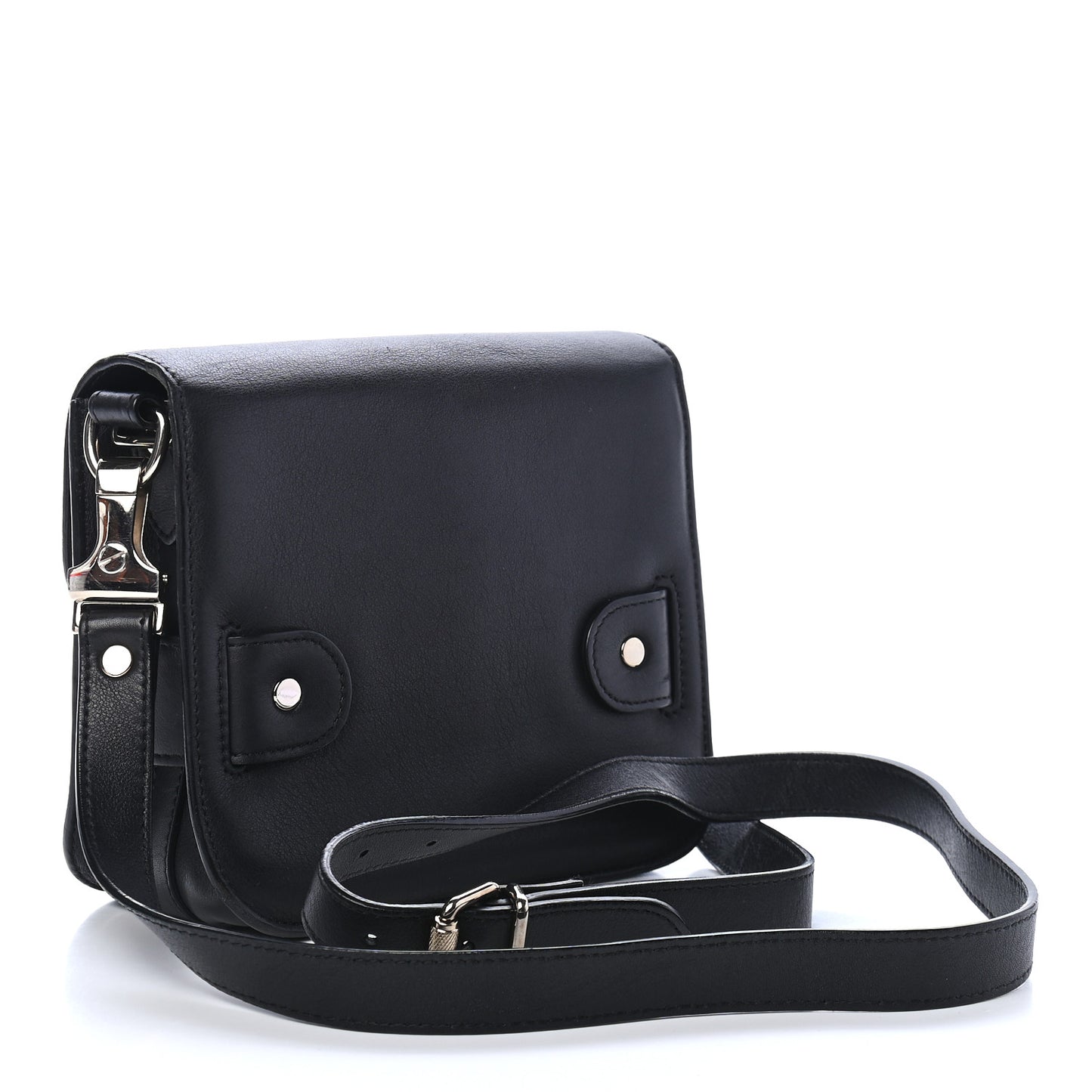 Calfskin PS11 Tiny Shoulder Bag Black