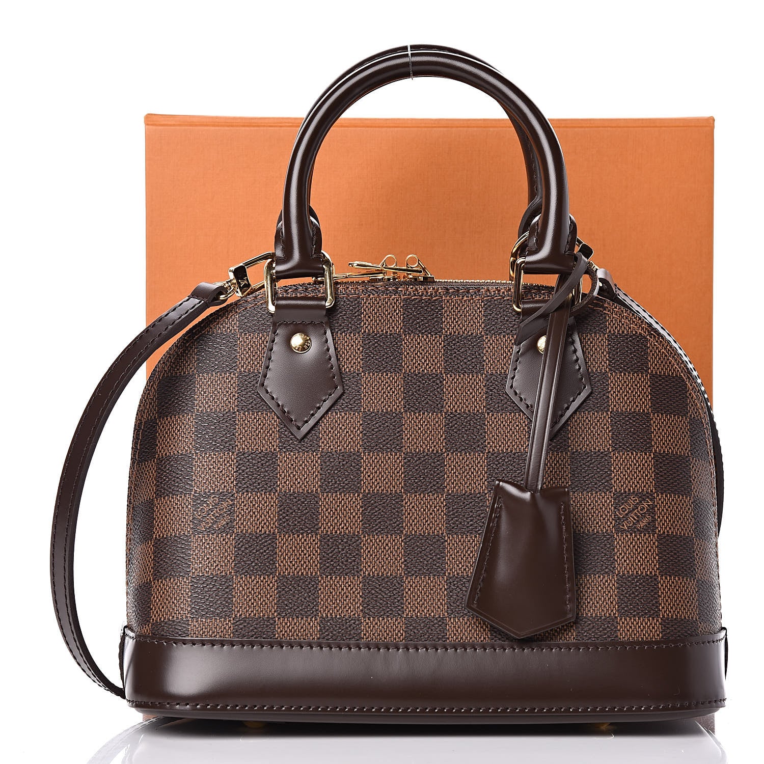 Louis Vuitton Damier Ebene Alma BB 11 of 11