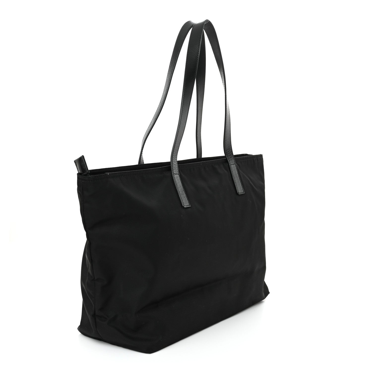 Prada Tessuto Nylon Saffiano Vela Tote Black 3 of 10