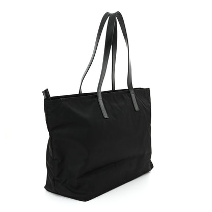 Prada Tessuto Nylon Saffiano Vela Tote Black 3 of 10