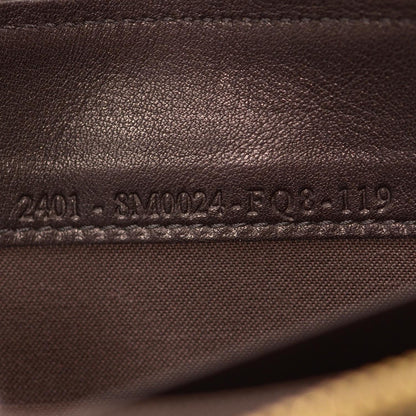 Fendi Zucca Vitello Elite Zip Around Wallet Tobacco 7 of 8
