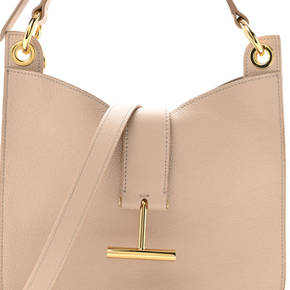 Tom Ford Grain Calfskin Small Tara Crossbody Beige 8 of 13
