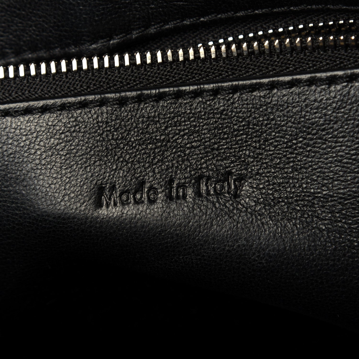 Celine Grained Calfskin Medium Edge Shoulder Bag Black 6 of 12